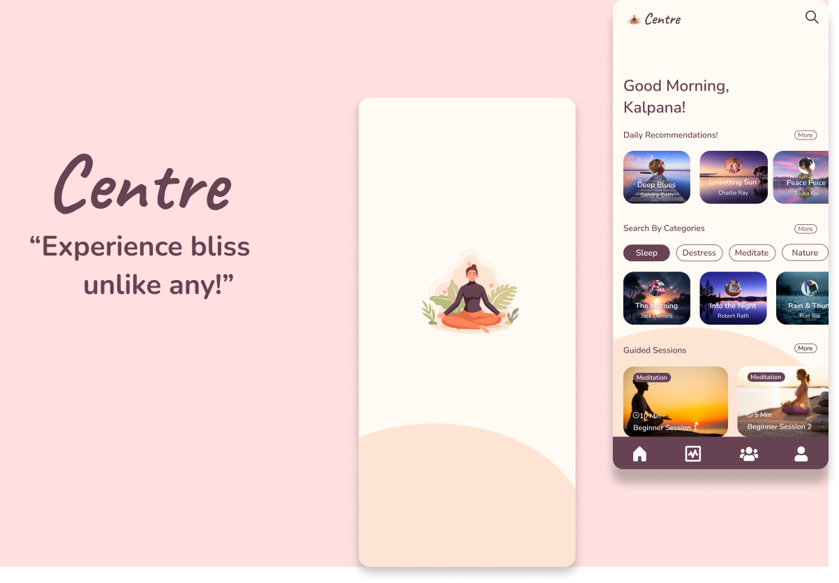 Centre: A Meditation App